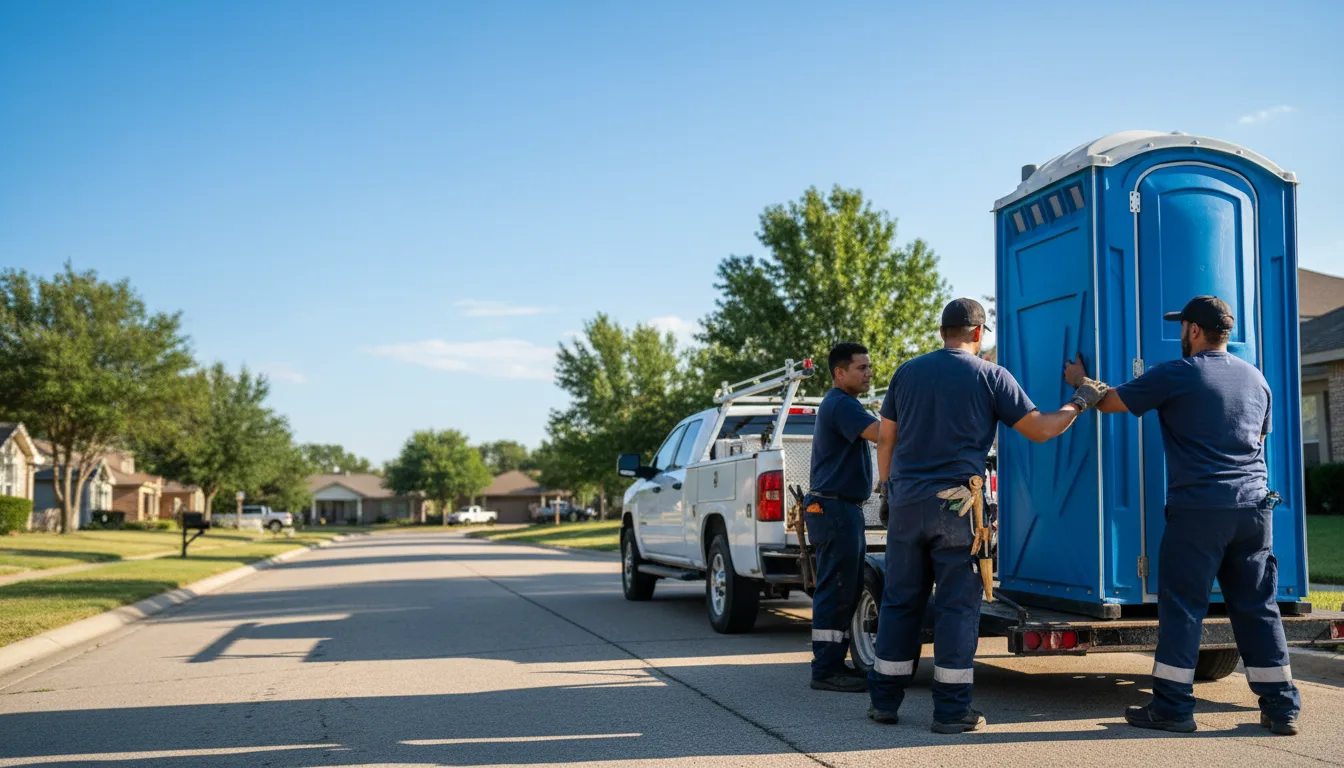 Portable Toilet Rental in Cherry Valley, IL near me